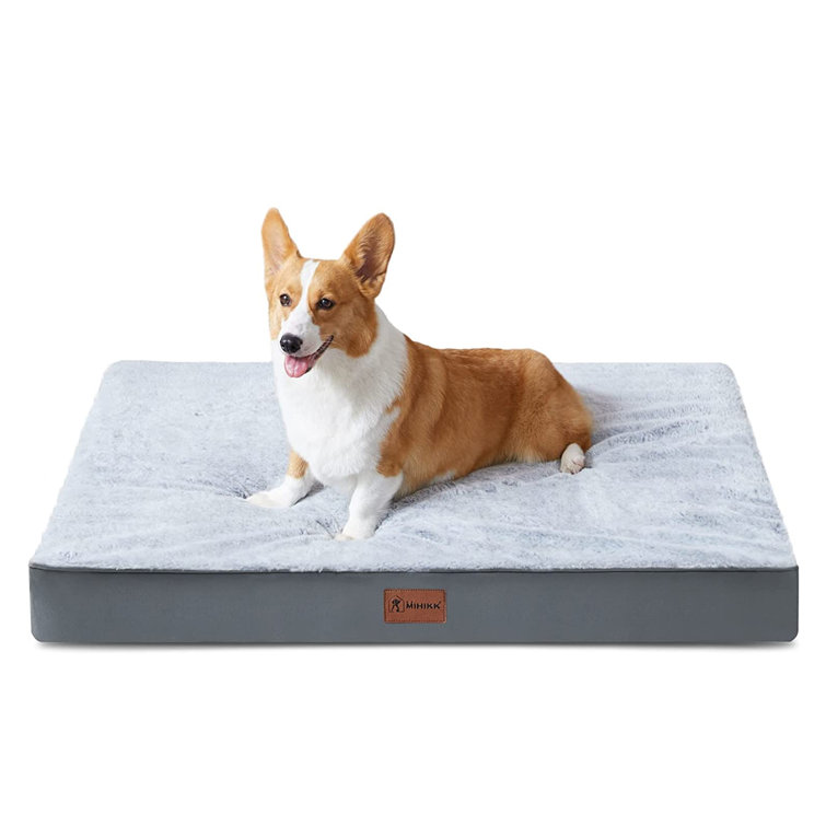 Covered dog shop bed medium